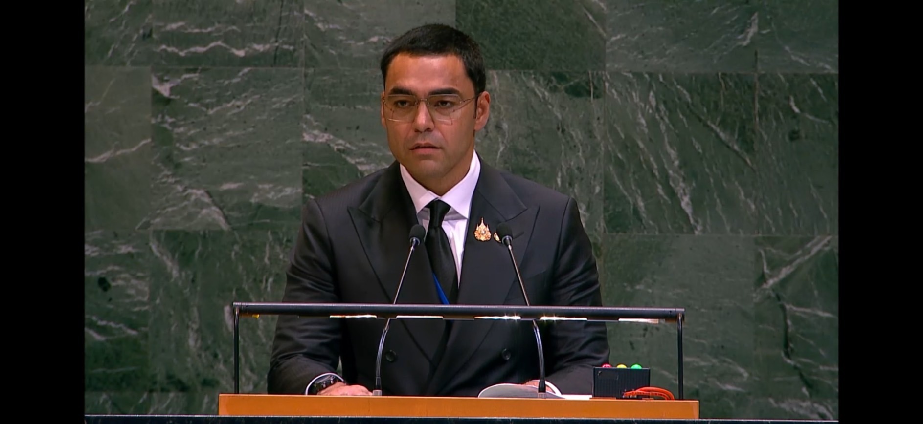 &ldquo;เจเศรษฐ์&rdquo; นำทีมไทยขึ้นเวที UN ร่วมขับเคลื่อนเป้าหมายโลก ลดผู้เสียชีวิตจากอุบัติเหตุทางถนน 50% ภายในปี 2573