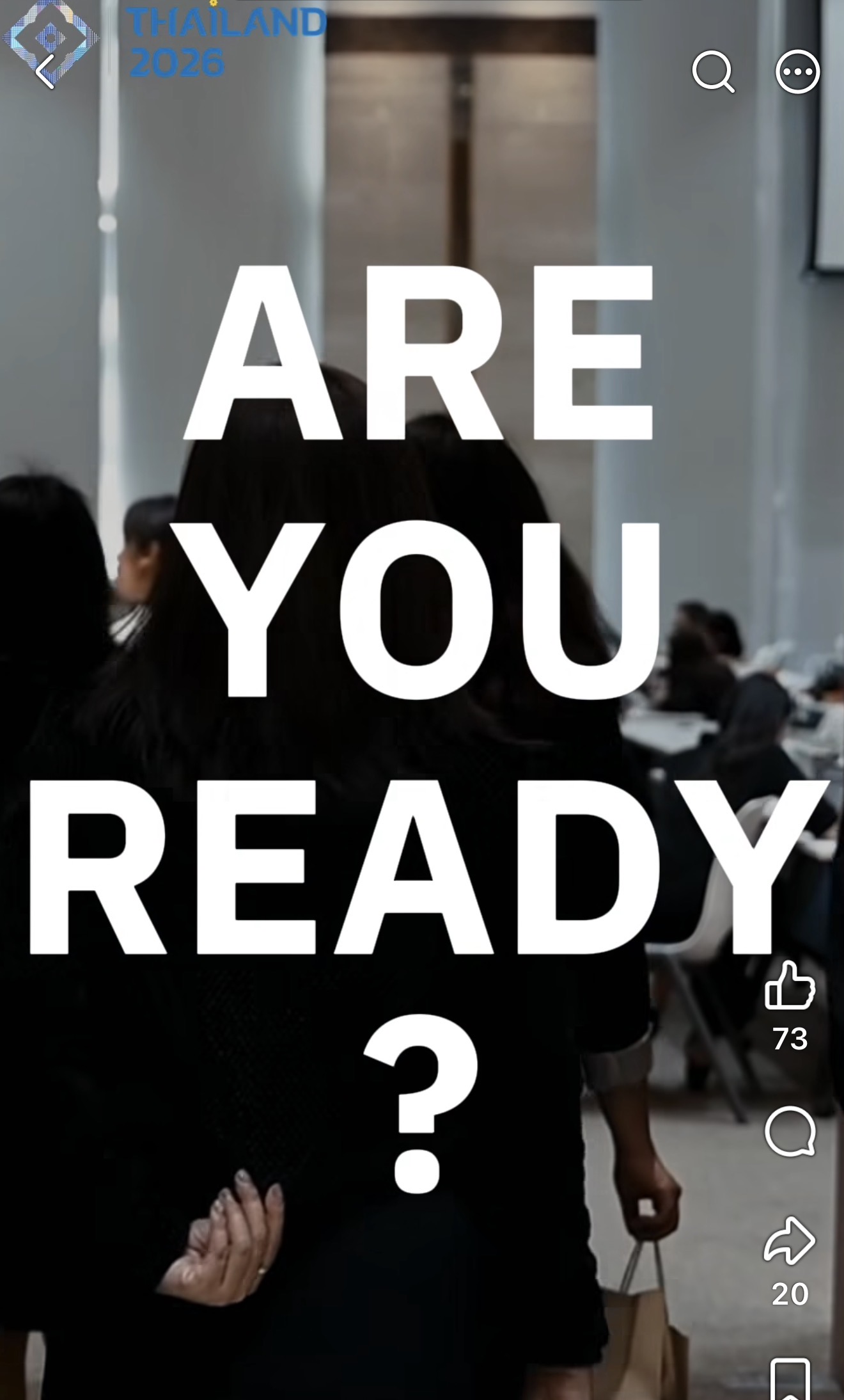 🤝 AM Ready... Liaison ก็ Ready! ✨ . วันนี้พามารู้จักกับ ส่วนหนึ่งของทีม Liaison Officer (LO) ผู้พร้อมต้อนรับ ดูแล และประสานงาน เพื่ออำนวยความสะดวกให้กับผู้เข้าร่วมประชุมตลอดการจัดงาน อีกหนึ่งกำลังสำคัญที่ร่วมขับเคลื่อนความสำเร็จของ การประชุมประจำปี