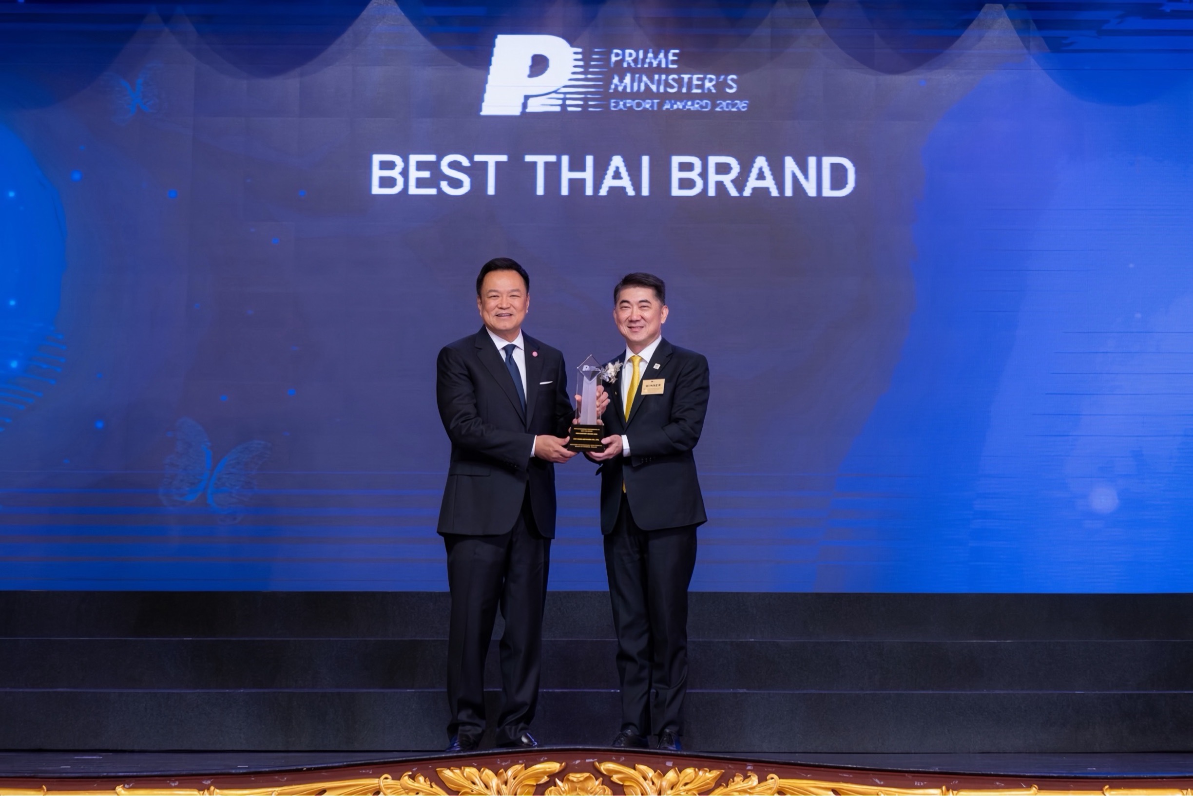 Kitchen Joy และ FIVE STAR จากซีพีเอฟ คว้ารางวัล PM&rsquo;s Export Award ประเภทแบรนด์ไทยยอดเยี่ยม ตอกย้ำศักยภาพอาหารไทยสู่ตลาดโลก