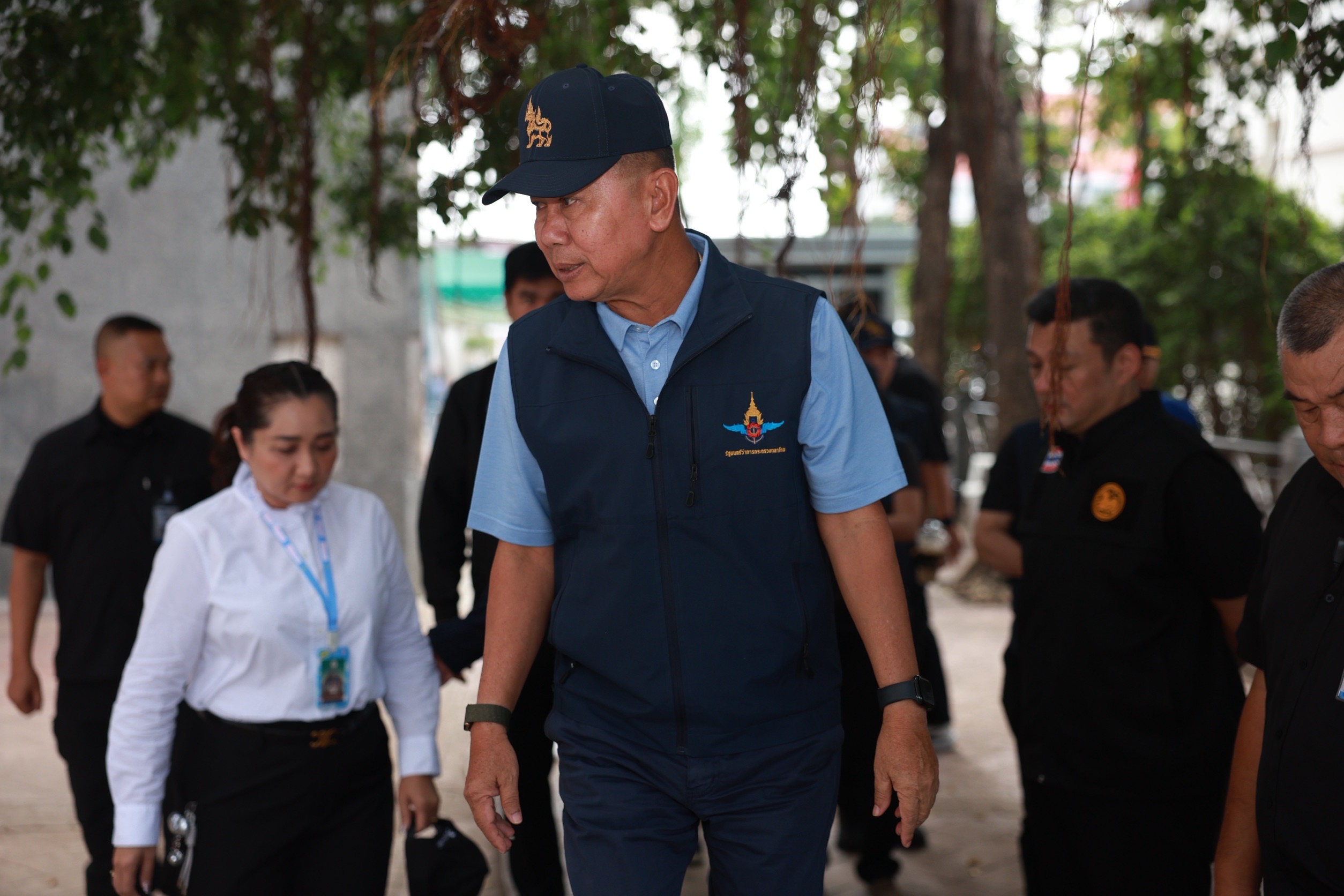 รมว.กห. ลงเรือสำรวจเจ้าพระยา ร่วม กทม.&ndash;ชลประทาน&ndash;มหาดไทย ติดตามสถานการณ์น้ำ ย้ำกลาโหมพร้อมสนับสนุนทุกพื้นที่ ควบคู่เร่งฟื้นฟูหลังน้ำลด